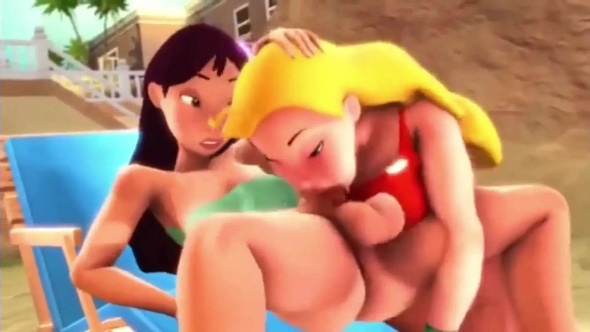 Lilo Y Stitch Anime Porn Nani y la Salvavidas Futa Manga Porn